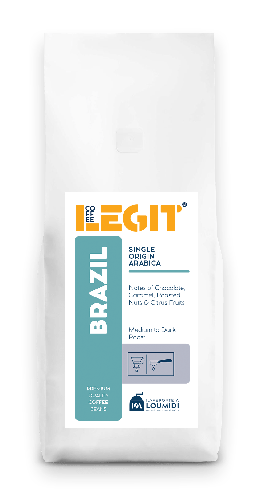 Espresso Χαρμάνι Brazil | 250γρ - Καφεκοπτεία Λουμίδη