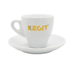 Φλιτζάνι Cappuccino LEGIT με πιατάκι - Καφεκοπτεία Λουμίδη