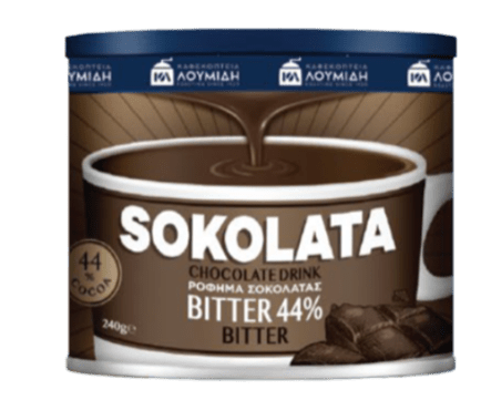 Σοκολάτα Ρόφημα Bitter 44% - Καφεκοπτεία Λουμίδη | 240γρ - Καφεκοπτεία Λουμίδη