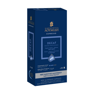 Espresso Κάψουλες Αλουμινίου Decaf - Καφεκοπτεία Λουμίδη