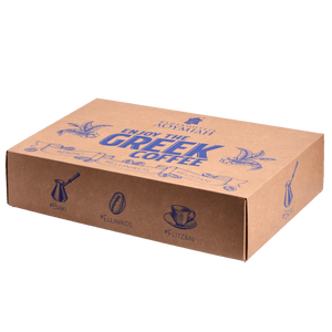 Greek Coffee Kit Ελληνικού Καφέ | Μεγάλο - Καφεκοπτεία Λουμίδη