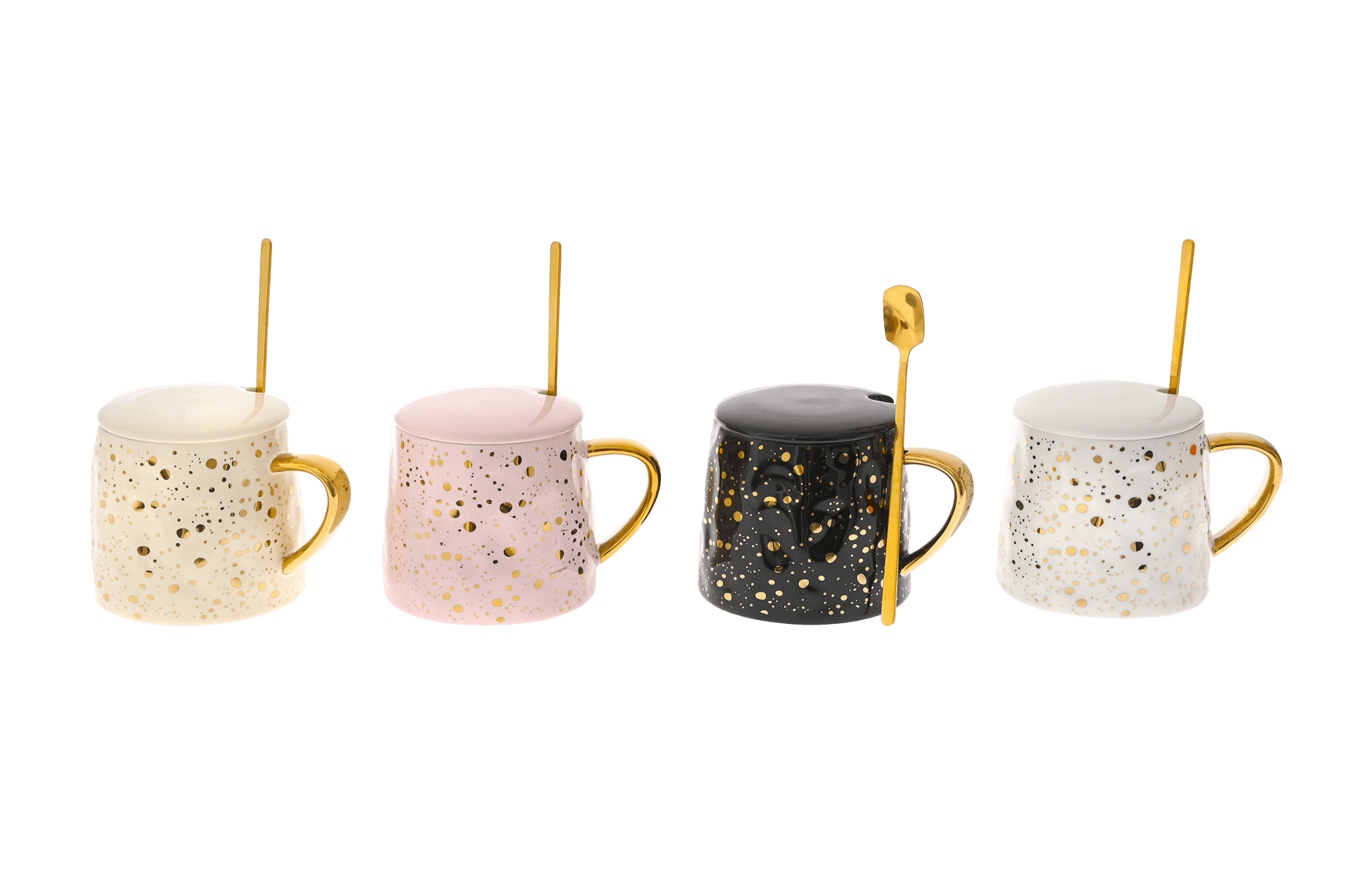 Κεραμική Κούπα με χρυσά σχέδια - Καφεκοπτεία Λουμίδη