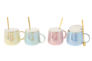 Κεραμική Κούπα σε μεταλιζέ χρώματα - Καφεκοπτεία Λουμίδη