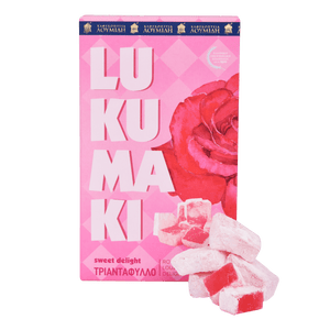 Λουκούμια Τριαντάφυλλο - Καφεκοπτεία Λουμίδη | 400γρ - Καφεκοπτεία Λουμίδη