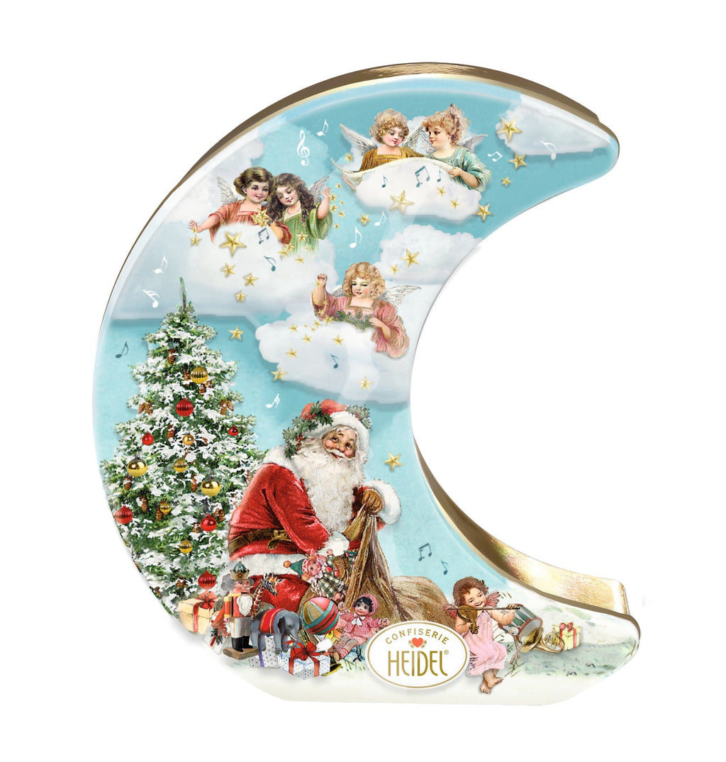 Χριστουγεννιάτικη Κασετίνα Φεγγάρι με Σοκολατάκια | 86γρ - Καφεκοπτεία Λουμίδη